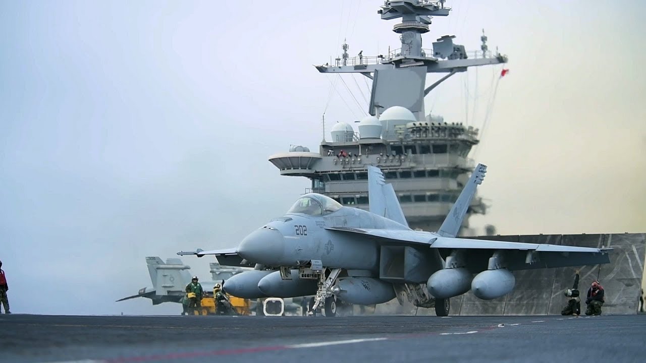 USS Theodore Roosevelt Flight Deck Ops - NE2019