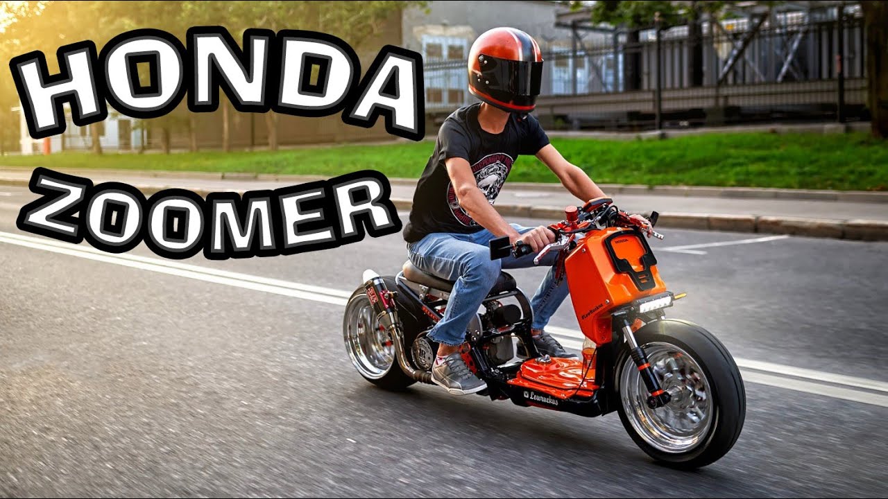 Honda Zoomer Обзор главного героя кастомайзинга скутеров