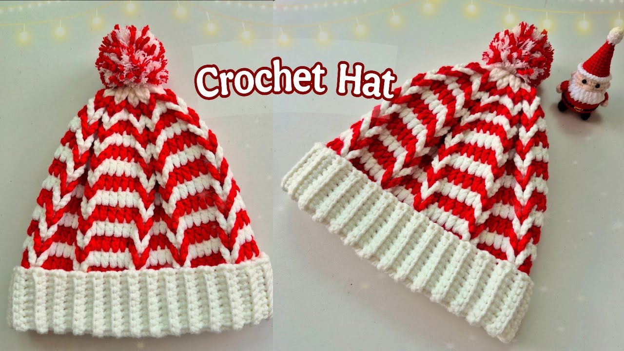 Crochet  Hat အနွေးခေါင်းစွပ်ထိုးနည်း