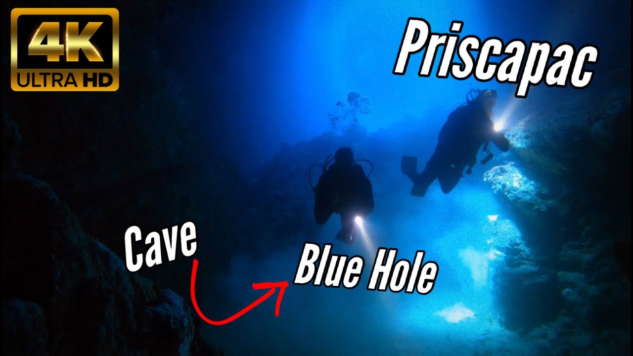 Scuba Diving in Croatia | Priscapac - Blue Hole | 4K (ULTRA HD)