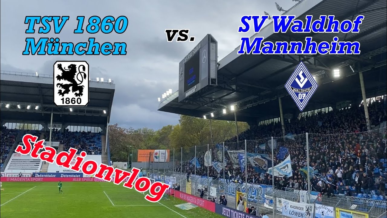 Unsere Rivalen gegen unsere Freunde! Viele Traumtore bei hitzigem Spiel! 🦁🔥 // Stadionvlog 3. Liga