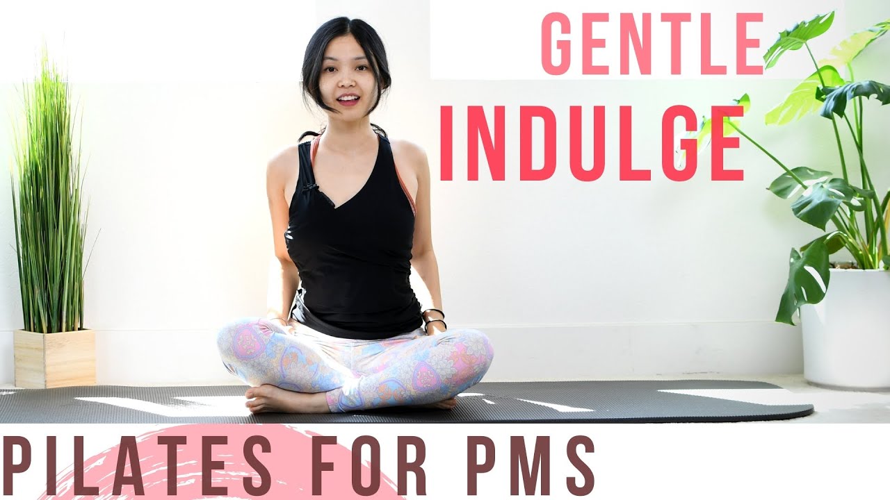 PILATES FOR PMS | 20 Min Gentle Indulgence Total Body Workout for Headache, Bloating, Cramps #21060