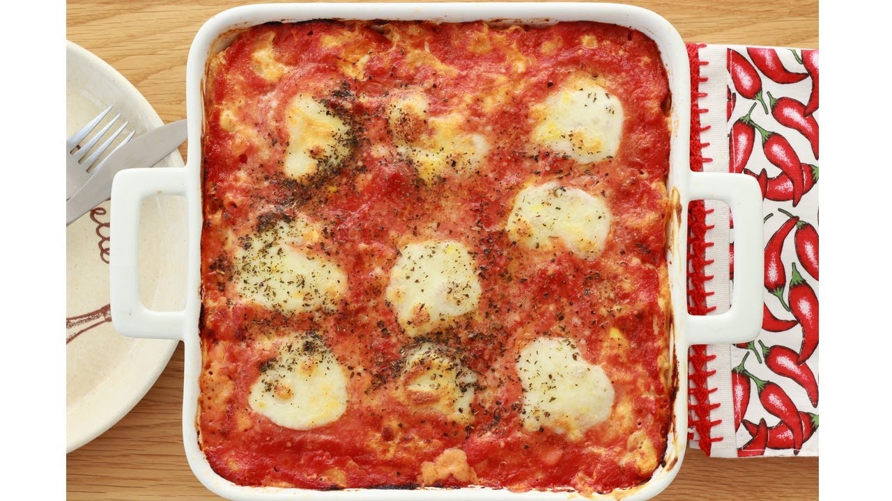 ZAPEČENE MAKARONE - makarone na italijanski način - PICA MAKARONE