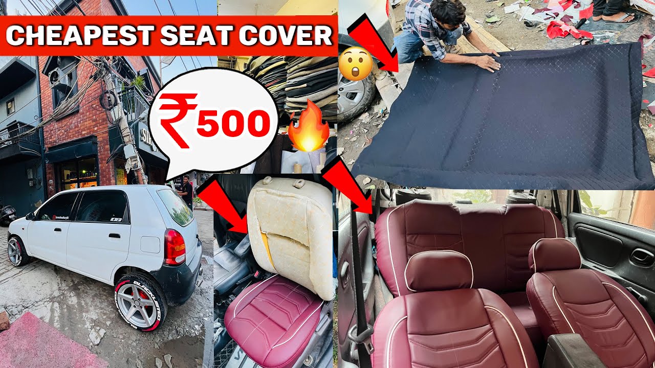 😱😱Alto का Interior करवा दिया Full Khatarnak 😍😍 Seat Cover Install Best Seat Cover For Cars