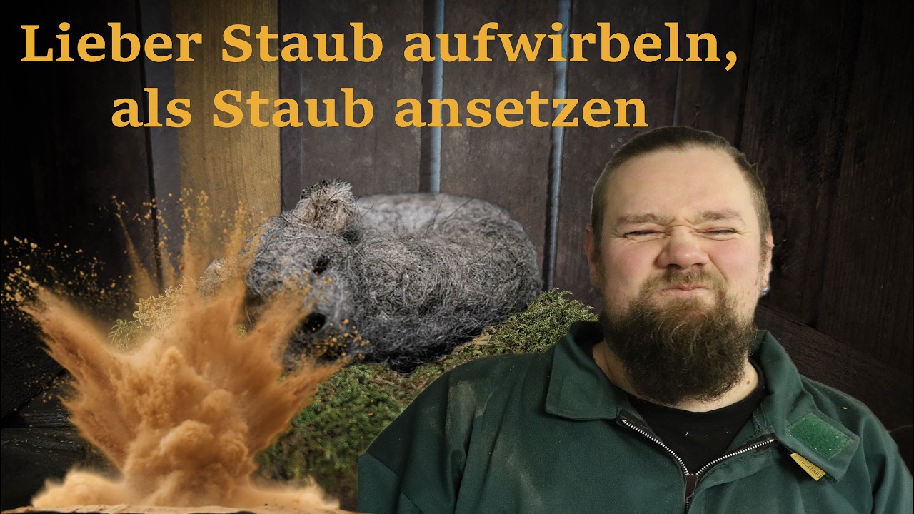 Richtig Staub aufwirbeln/ der neue Luftfilter für die Werkstatt