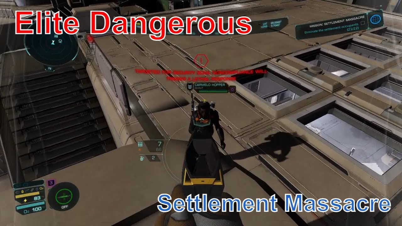 Elite Dangerous - Settlement Massacre