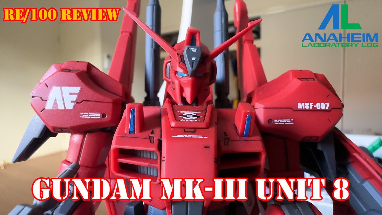 Anaheim Electronics is back at it again... RE/100 Gundam MK-III Unit 8 Review | ガンダムMk-III ８号機