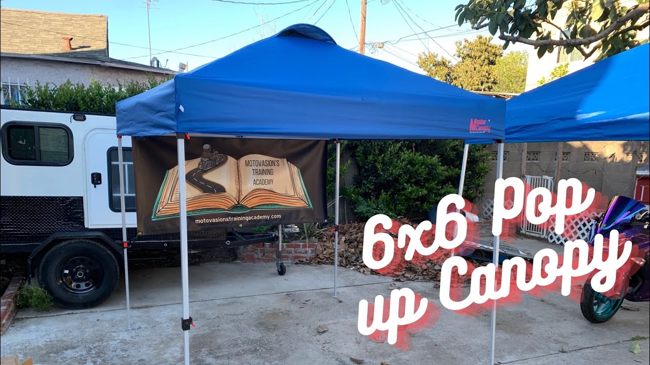 6x6 Canopy Overview and Set up