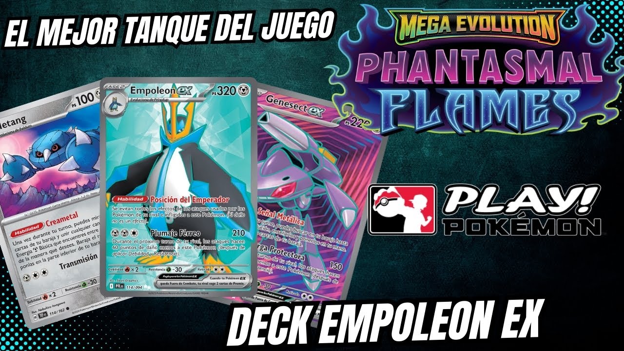 Empoleon EX es el mejor tanque del juego!!