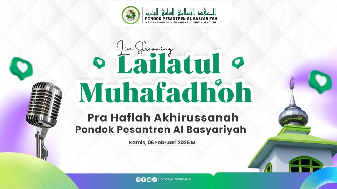 🔴LIVE LAILATUL MUHAFADZOH PRA HAFLAH AKHIRUSSANAH PP. AL BASYARIYAH PUTRA || PILANGKENCENG - MADIUN