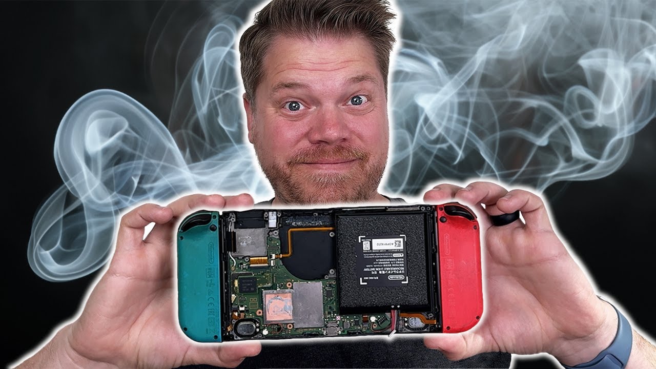 EXTREME Smoke Damaged Switch - Deep Clean for TronicsFix