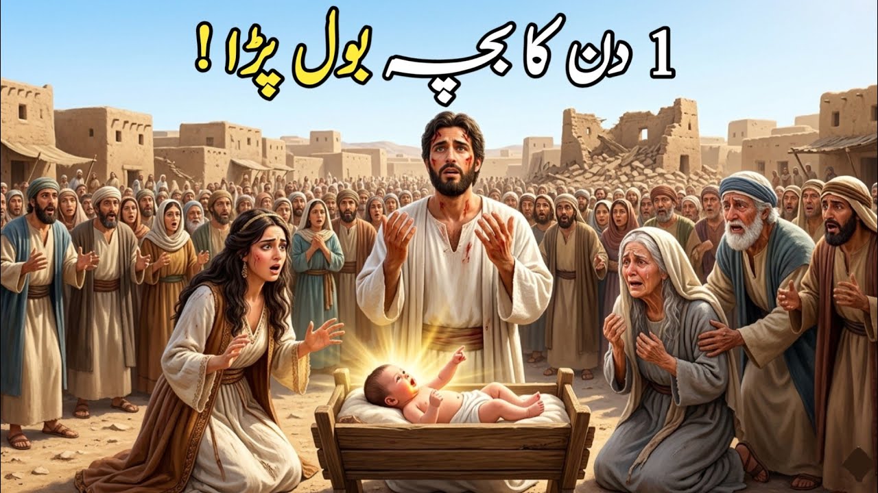 Allah Ka Mojaza 😱 Jab 1 Din Ka Bacha Bol Para! | Jurayj Ka Waqia in Hindi/Urdu | True Islamic Story