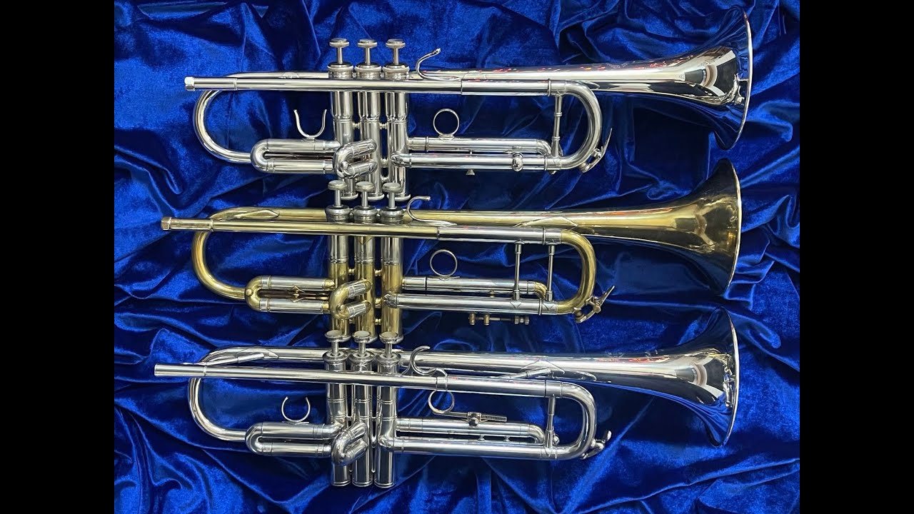 Bach Strad 18025, Cannonball 727S, Selmer Radial