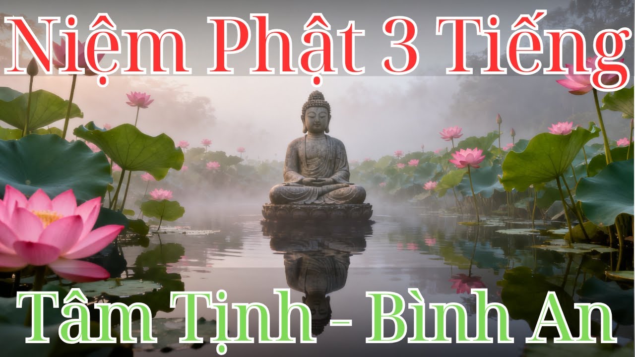 Niệm A Di Đà Phật 3 Tiếng - Tâm Tịnh - Bình An