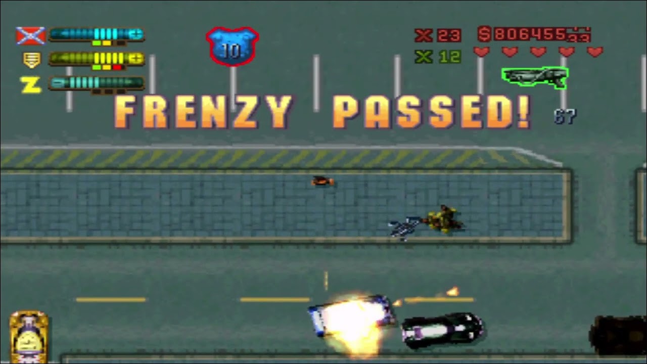 GTA 2 #10 (PS1) - Area 2: All Kill Frenzies