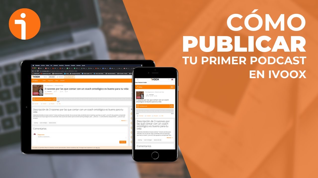 ✅ C&oacute;mo publicar tu primer PODCAST en IVOOX GRATIS ▶ Paso a paso🎙🎧 (Incluye bonos pr&aacute;cticos👇🏻)