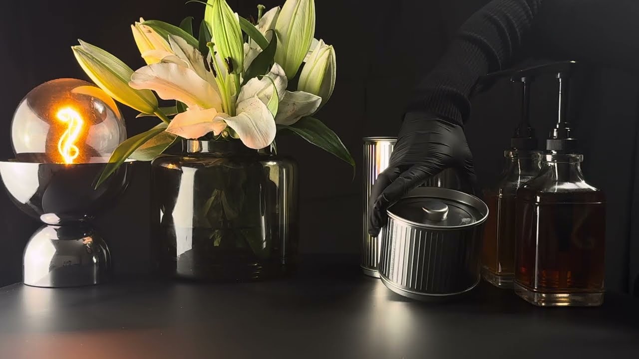 Reset With Me – Midnight Drink Station 🖤☕