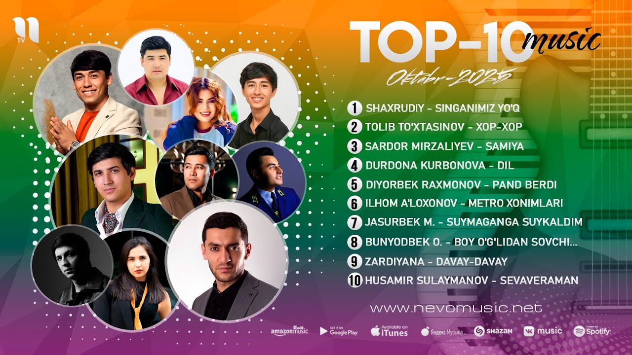 TOP-10 Music Oktabr-2025