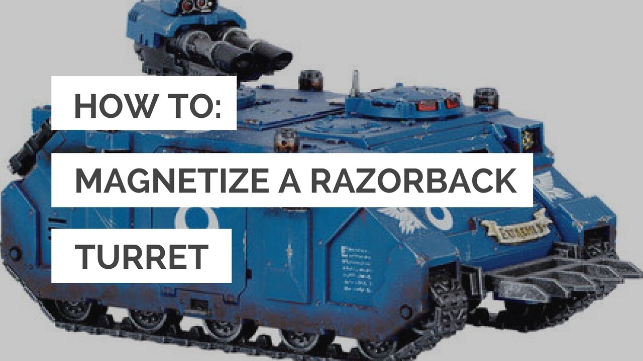 How to: Magnetize a Razorback Turret