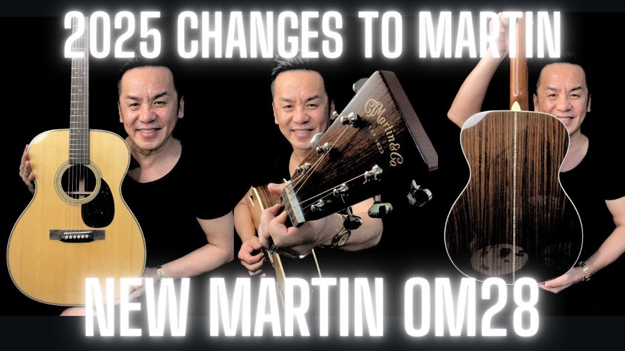 NEW 2025 Model - Martin OM28 @citymusicsg 