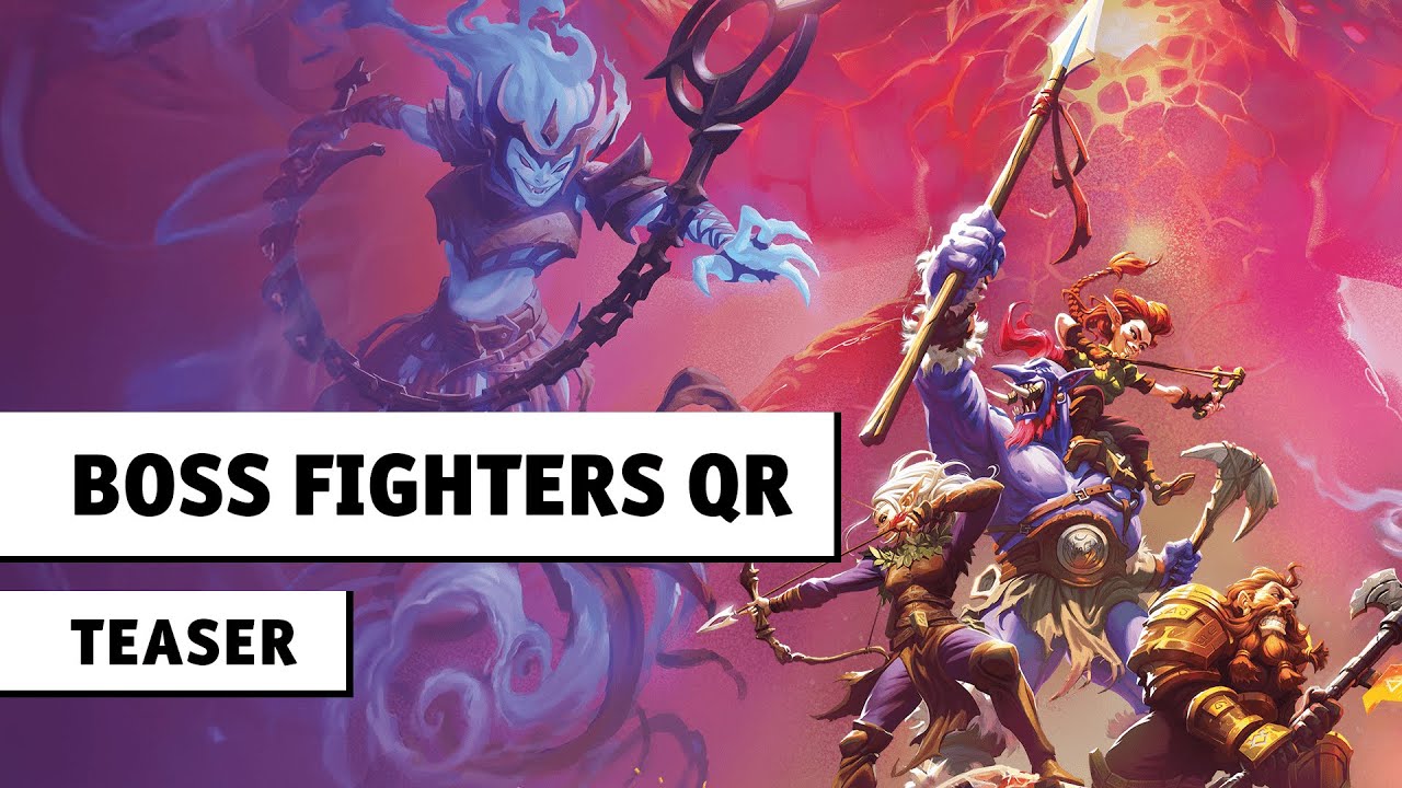 Boss Fighters QR | Teaser | Pegasus Spiele