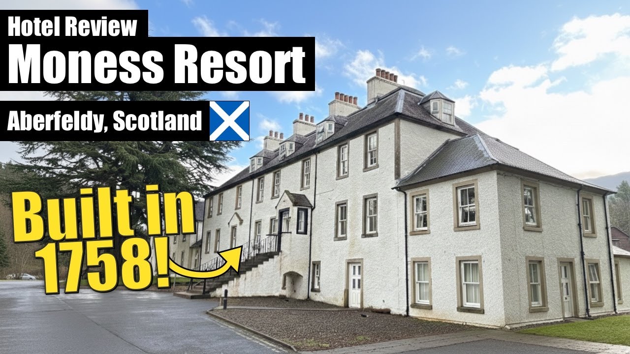 A Highland Hotel Dating Back to 1758 - We Stay At The Moness Resort in Aberfeldy, Scotland 🏴󠁧󠁢󠁳󠁣󠁴󠁿