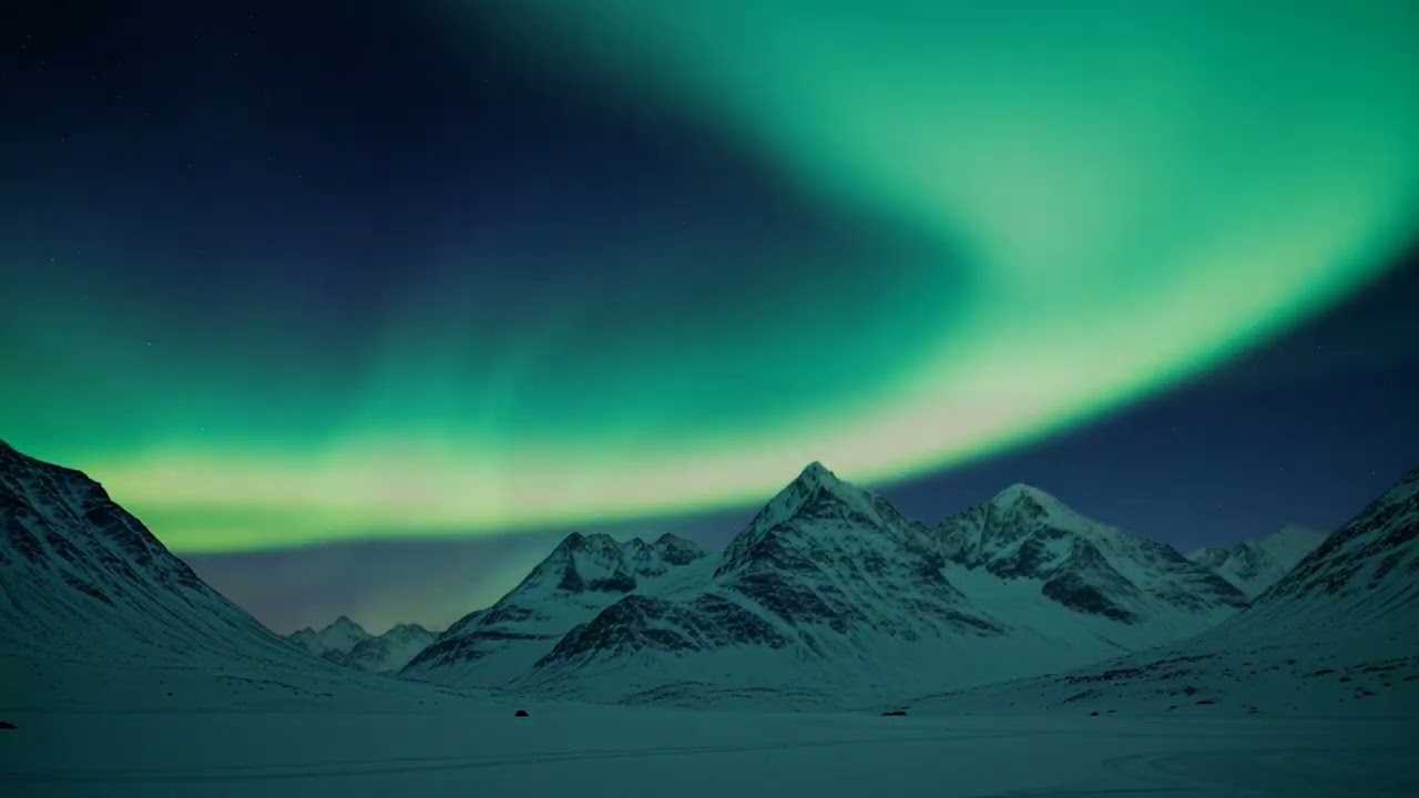 Fall Asleep Fast Under the Northern Lights | Aurora Deep Sleep Music