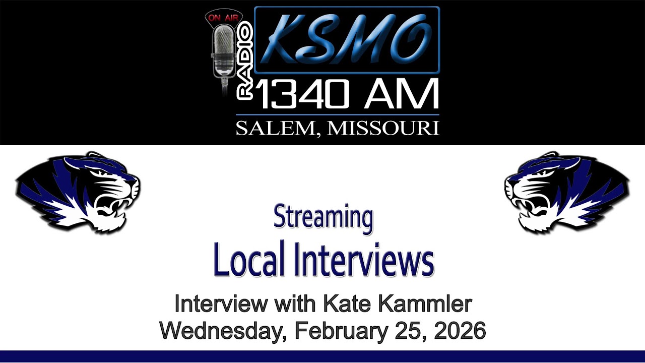 Live stream of Local Interviews on KSMO 1340 AM & 95.7 FM