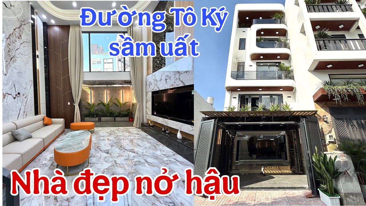 Giá siêu rẻ cho căn nhà đẹp nở hậu, trục đường Tô Ký ngay phần mềm Quang Trung sầm uất, đường to