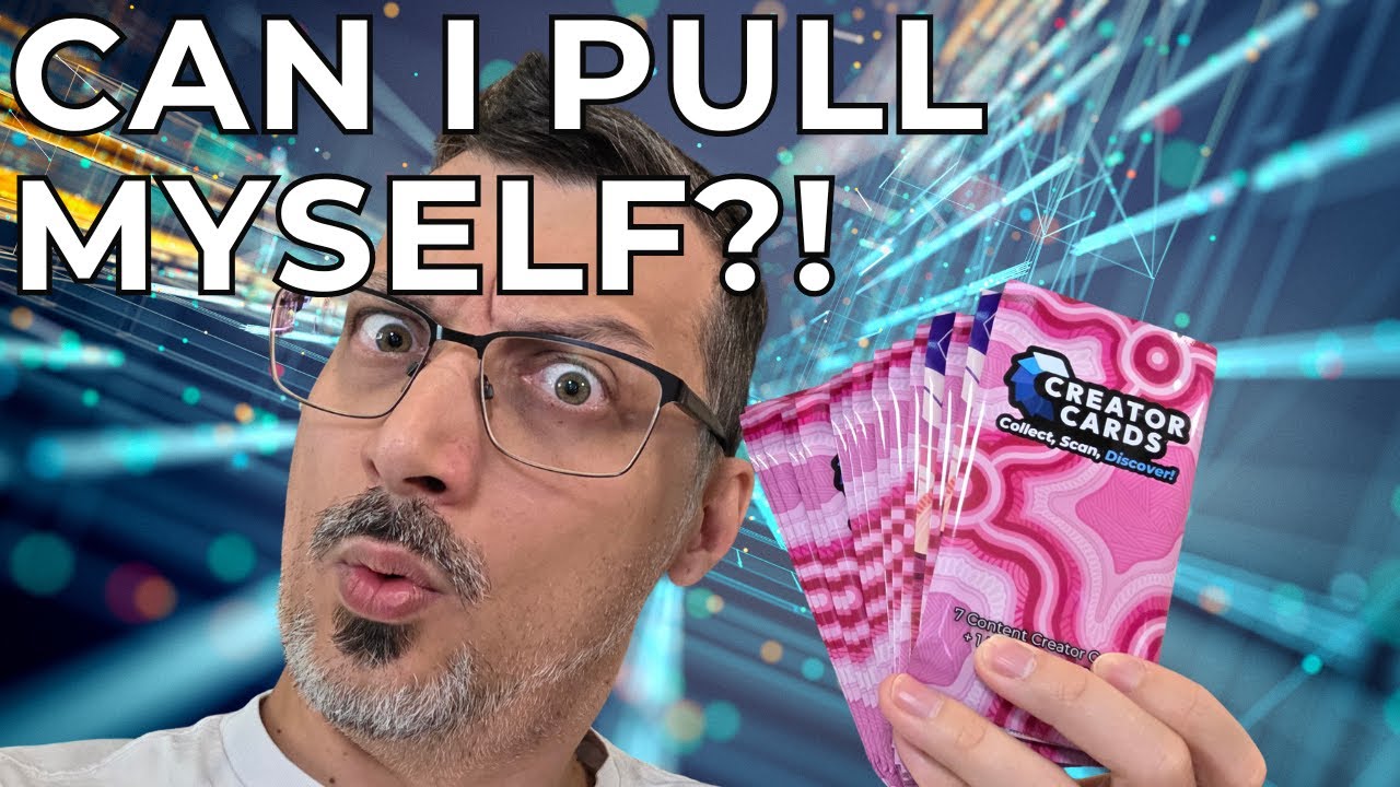Из меня сделали коллекционную карточку! Распаковка Creator Cards!