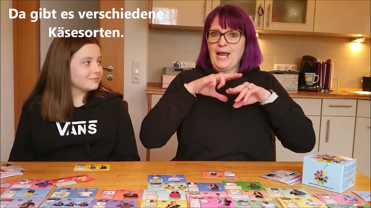 Die Welt und ihre Länder in deutscher Gebärdensprache