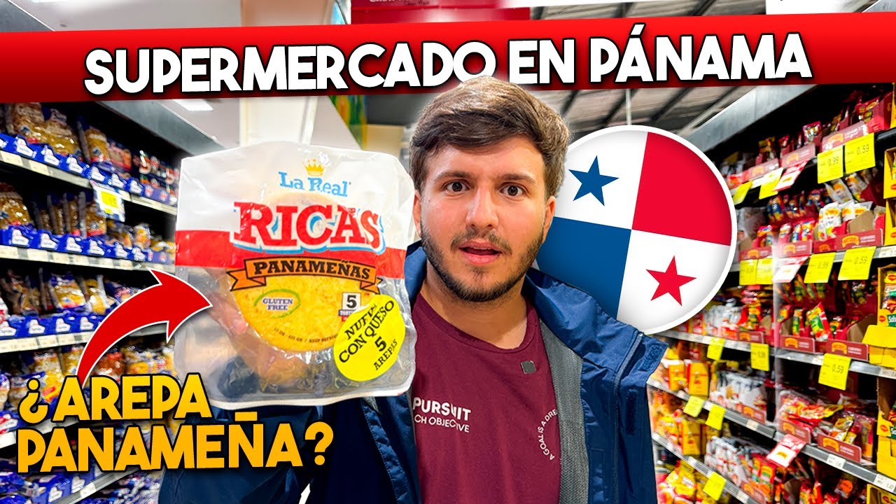 Así es un SUPERMERCADO en PANAMÁ 🇵🇦 | ¿Qué cosas raras podemos encontrar?