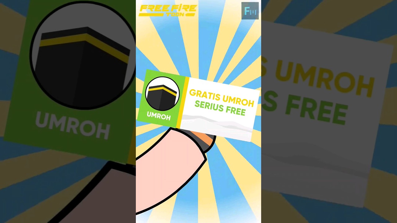 FREE TIKET UMROH #findmator #animation #freefire2024 #umroh