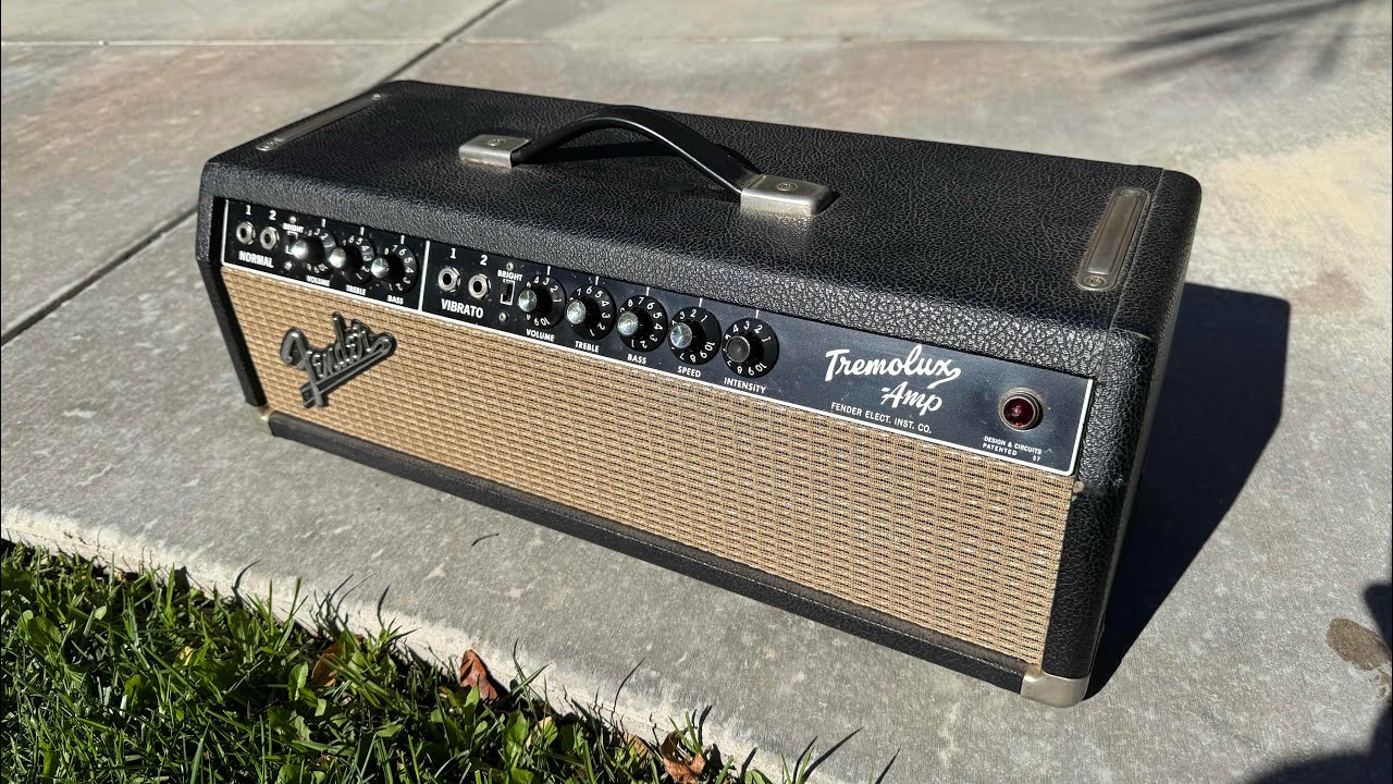 1965 Fender Tremolux AB763 Amp Repair & Demo
