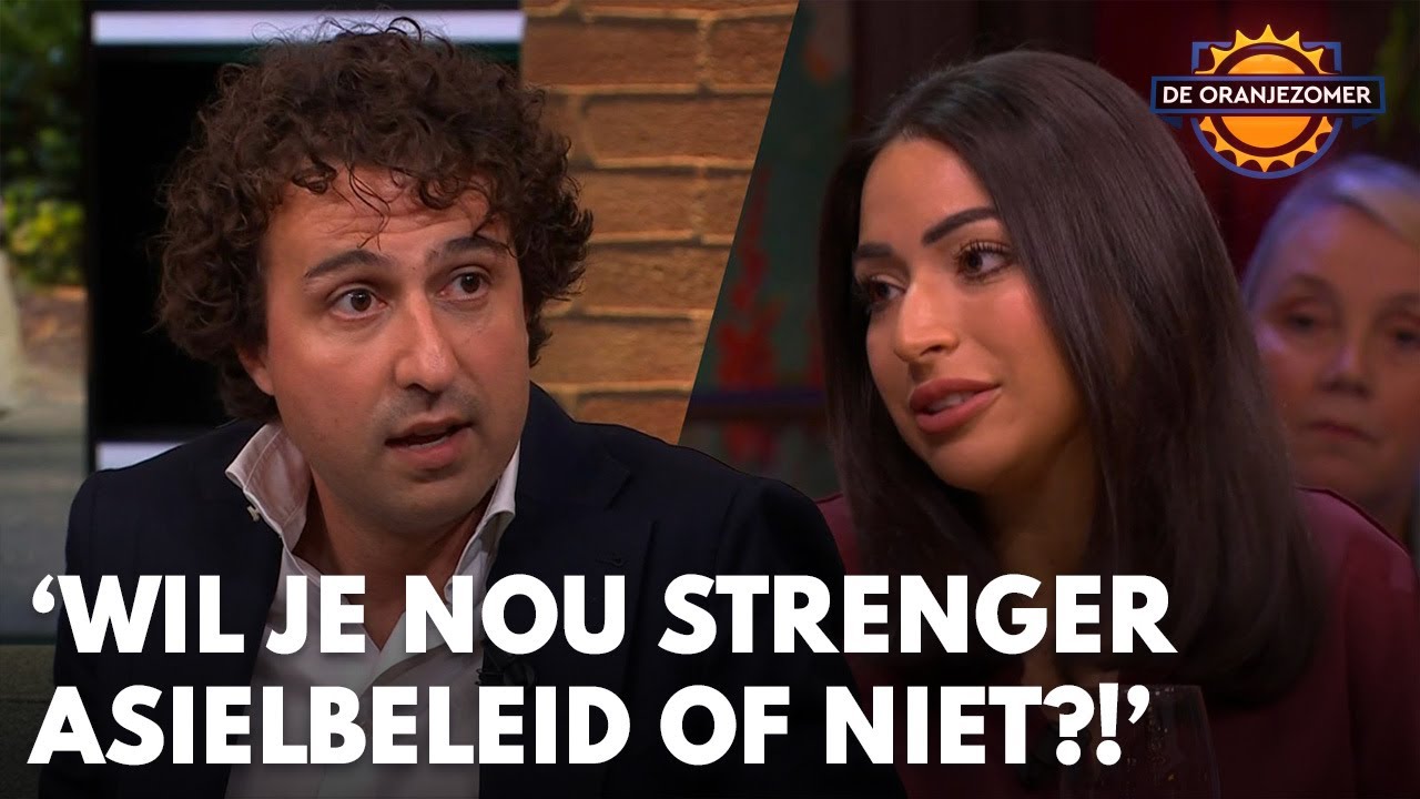 Lale G&uuml;l hoorde Jesse Klaver over strenger asielbeleid bij Goedenavond Nederland: 'Laf!'