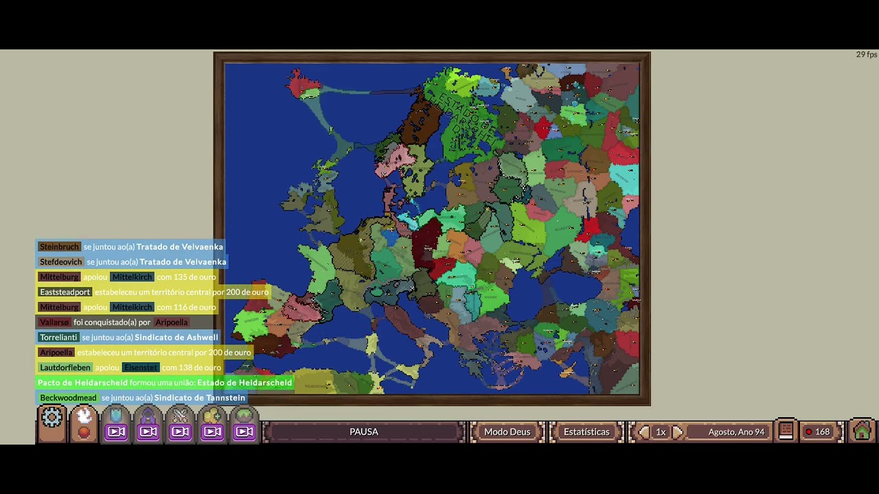 Ages of Conflit Europa #map #mapper #mapping #sla 