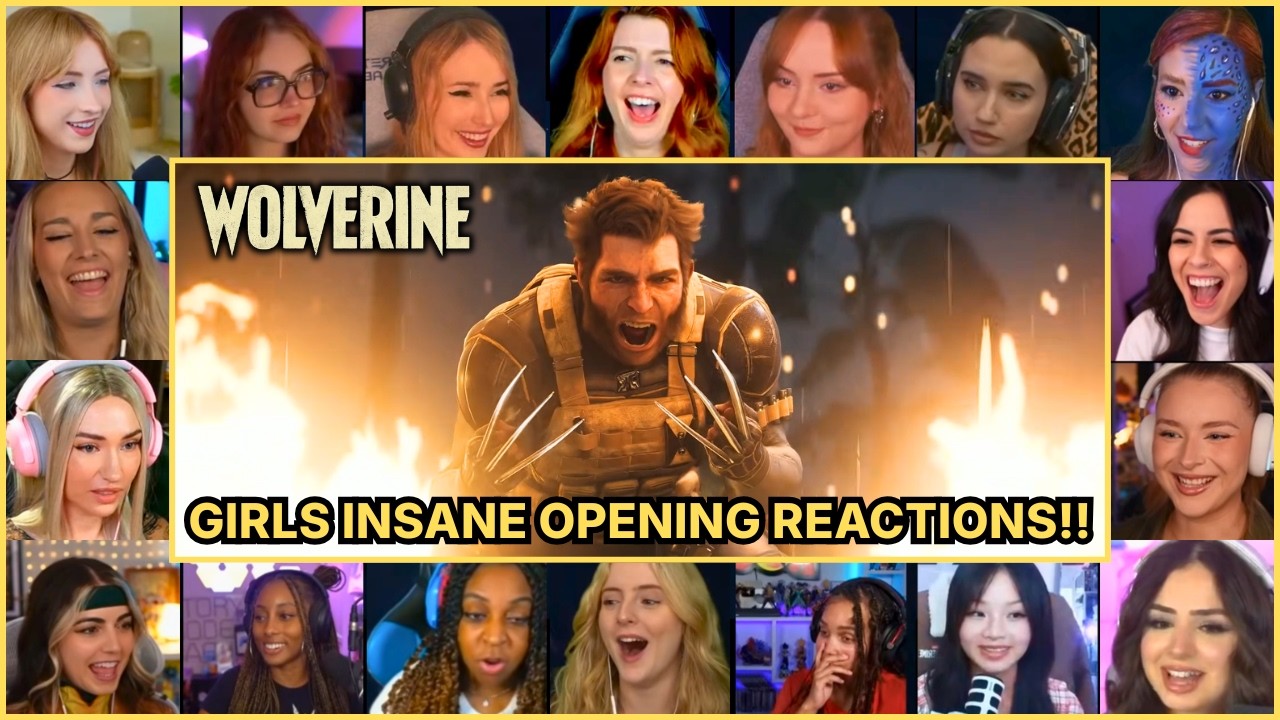 Безумная реакция на начало Marvel's Wolverine | Реакция на геймплей Marvel's Wolverine: подборка