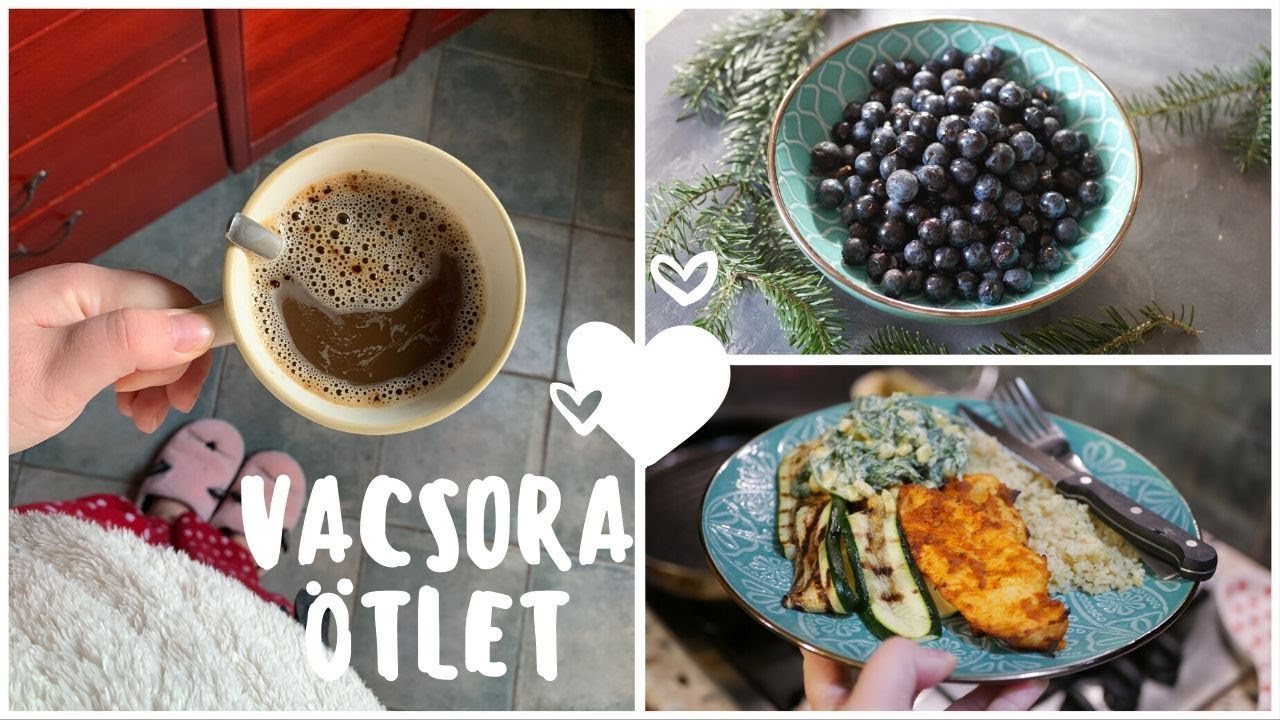 15.Vacsi tippek - spenótos kukorica saláta és grillezett csirkemell - VLOGMAS'19