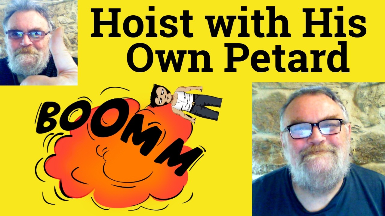 😎 Petard Meaning - Hoist With His Own Petard Definition - Hoisted by One's Own Petard Defined Petard