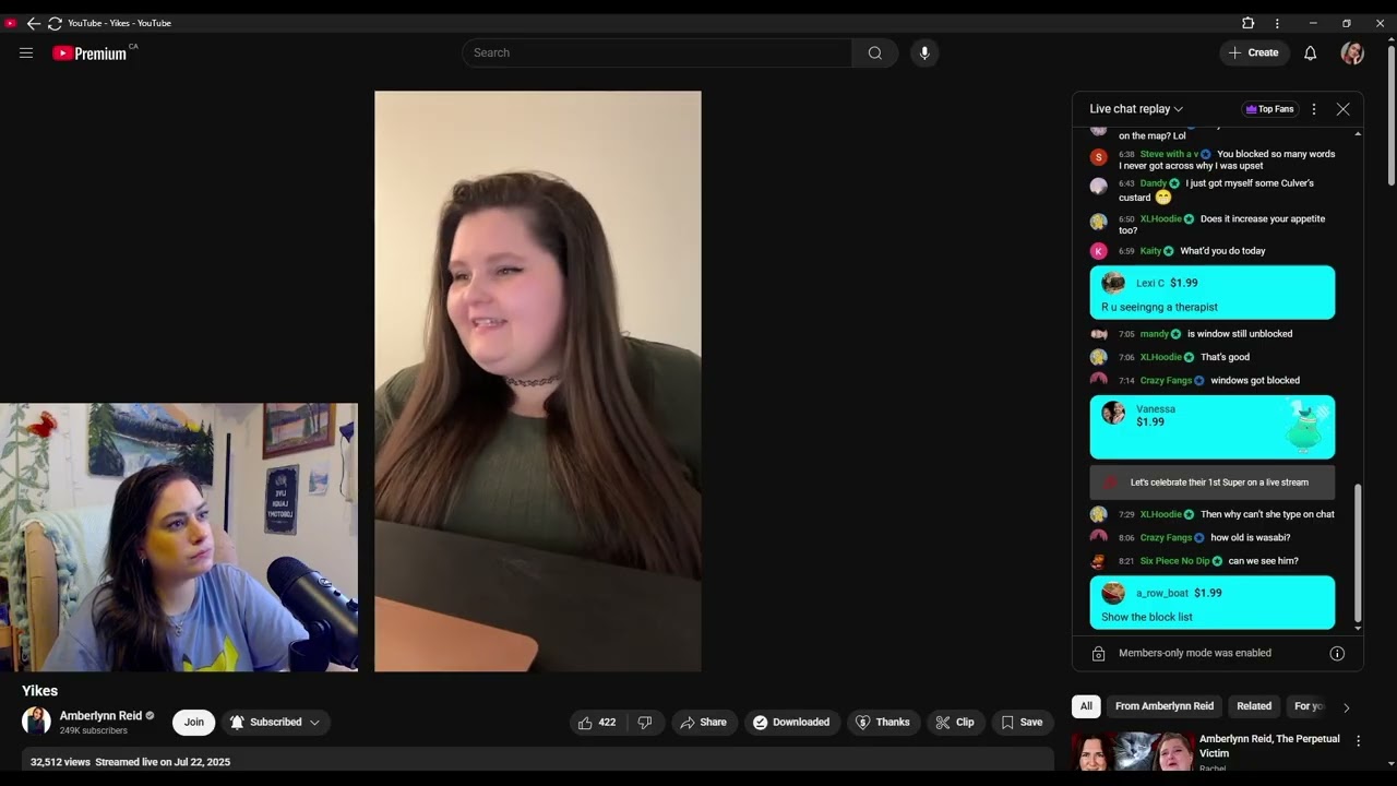 AMBER IS A GRIFTER | Amberlynn Reid Livestream Reaction