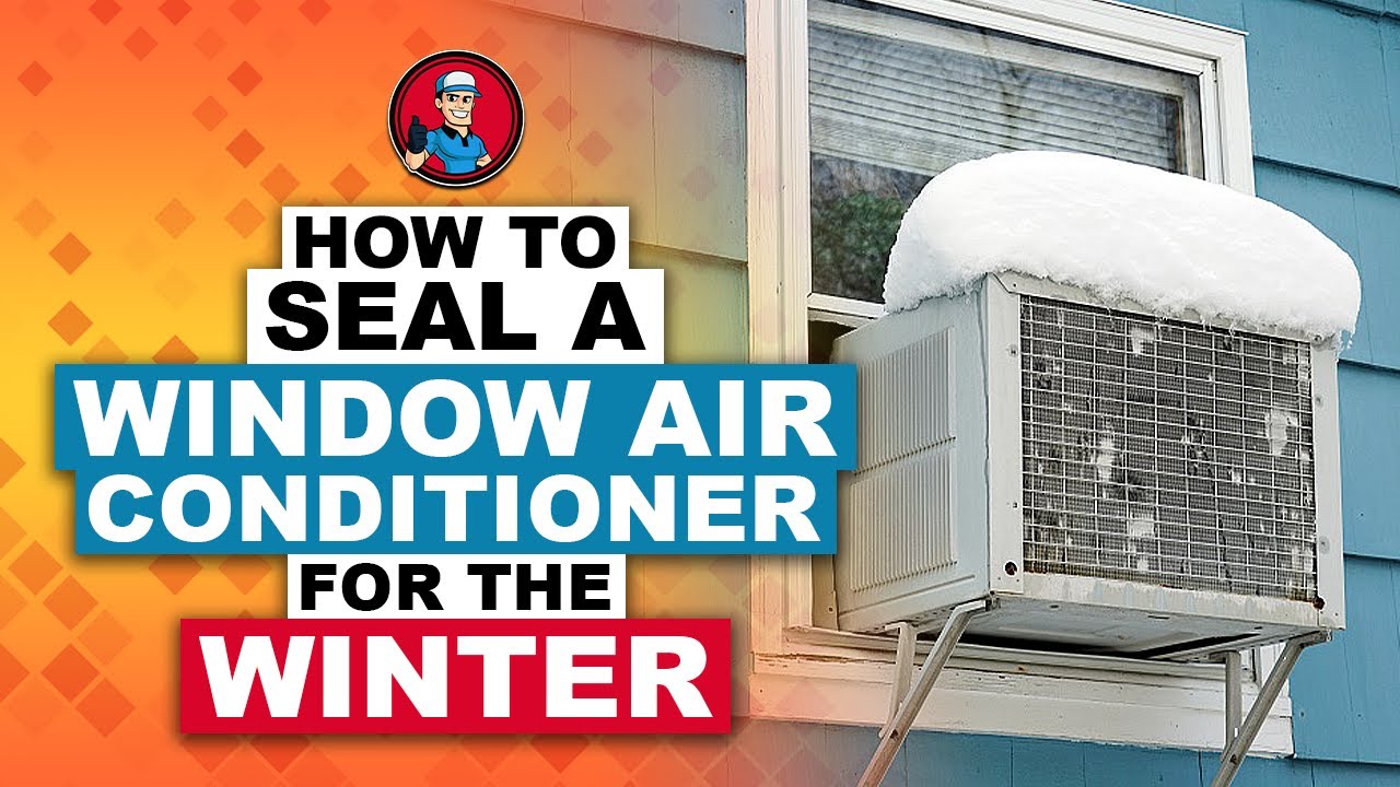 Как герметизировать оконный кондиционер на зиму 🌬️ | Обучение HVAC 101