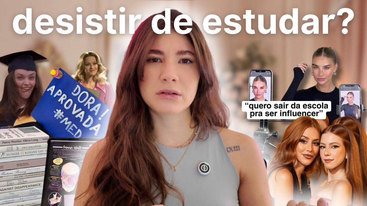 A Ilusão de Largar os Estudos Pra Ser Influencer (e Por Que Isso Preocupa)