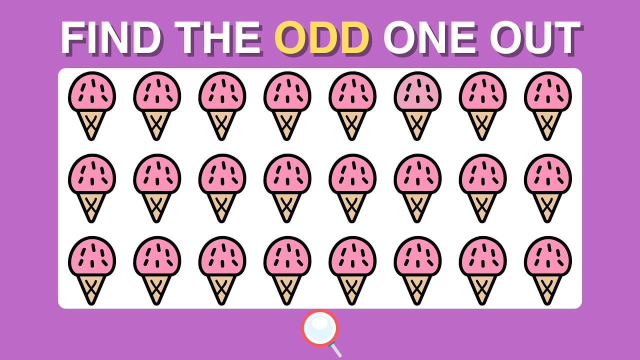 Find The ODD One Out | Test Your PERCEPTION Skills 🔍 | Sweets & Drinks Quiz #2 🥤🍩