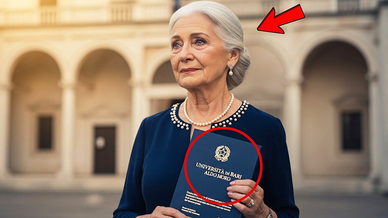 A 82 ANNI, HA REALIZZATO IL SOGNO CHE CUSTODIVA FIN DA BAMBINA...