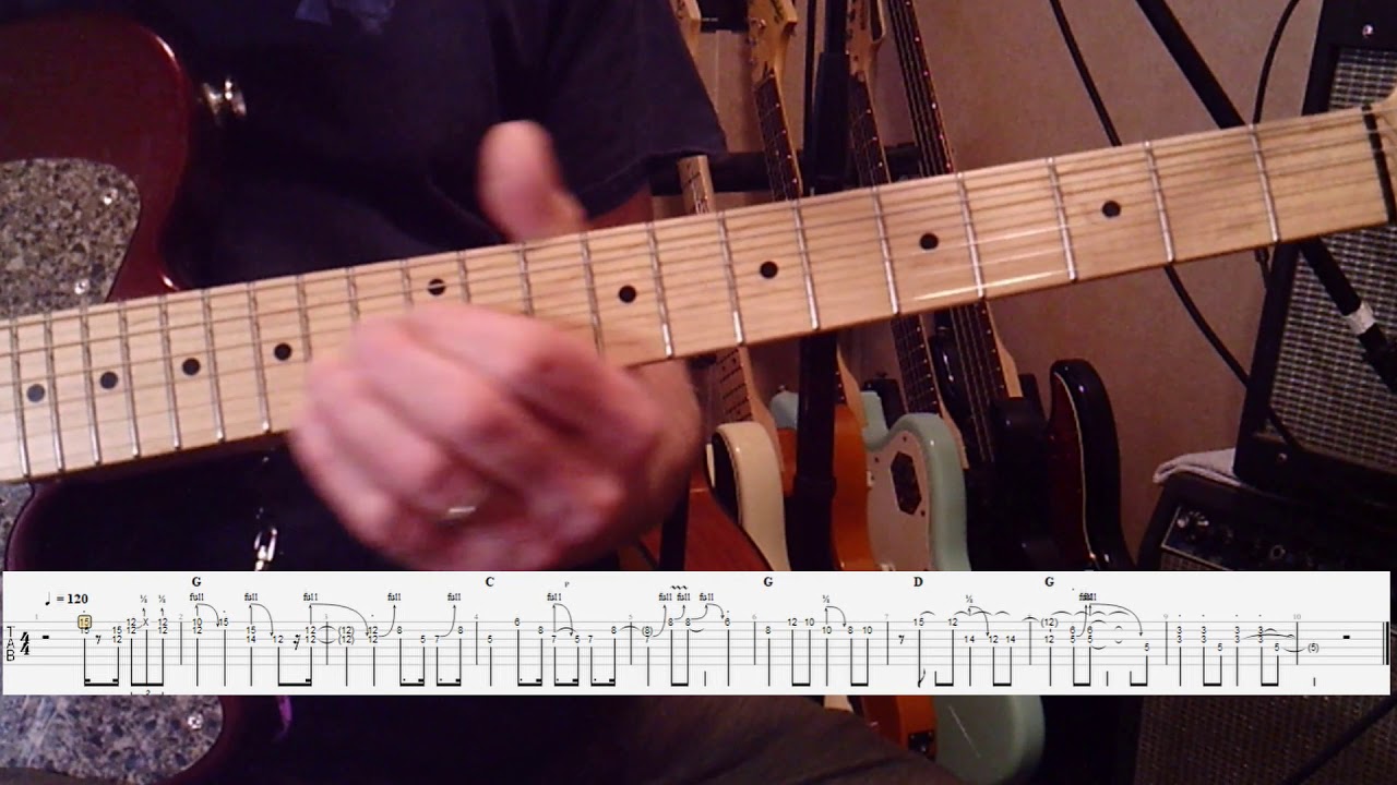 60 Second licks- Swingin' Doors Intro lick w\tab