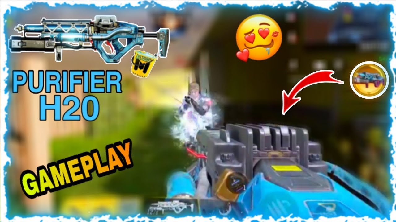 HOW TO USE PURIFIER - H20 (COD MOBILE NEW SKILL PURIFIER H20 LEAK GAMEPLAY)  HINDI TUTORIAL