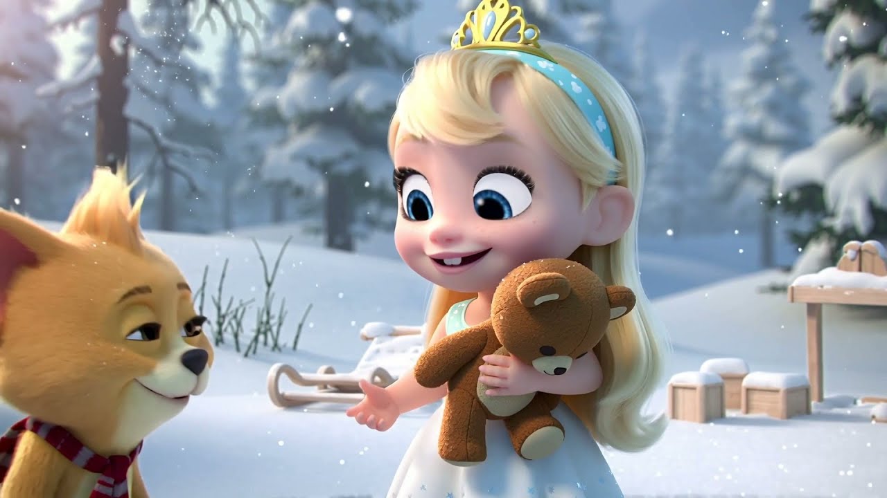 Frozen Baby Elsa Dropped Her Ice Wand | Kids Songs & Nursery Rhymes
