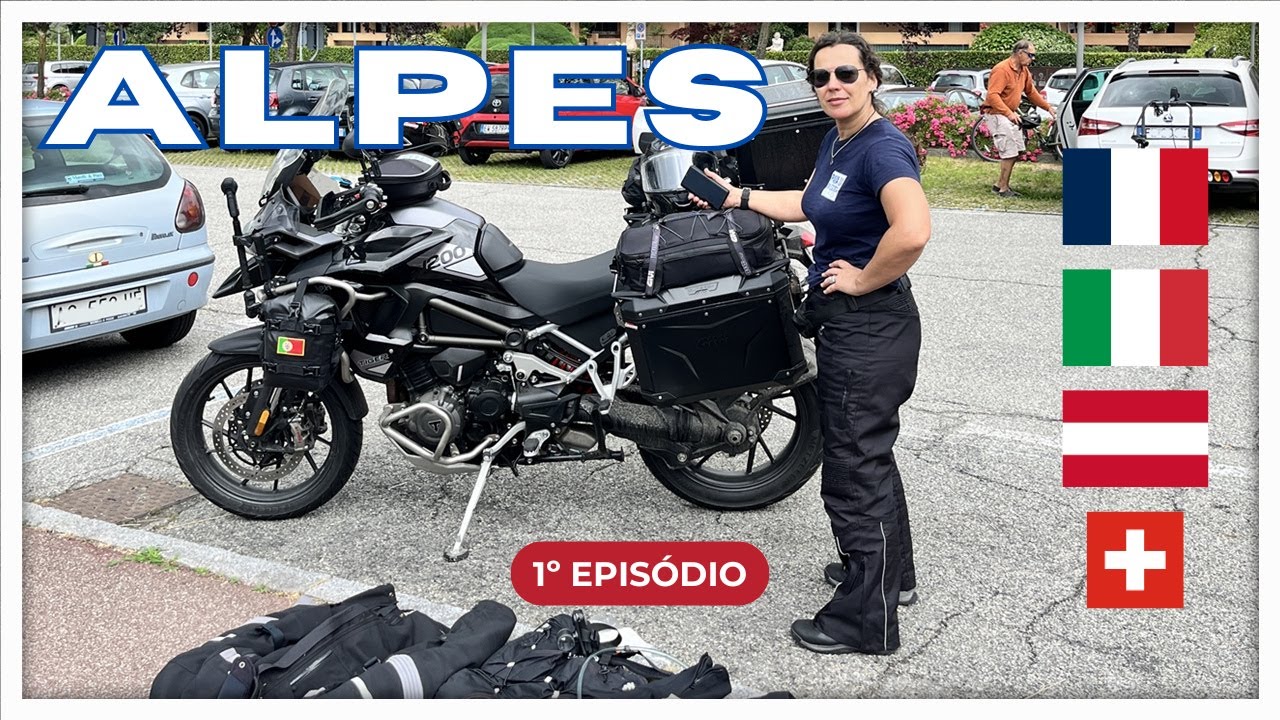 A nossa viagem de mota pelos ALPES - EP_01 🇫🇷 🇮🇹 🇦🇹 🇨🇭