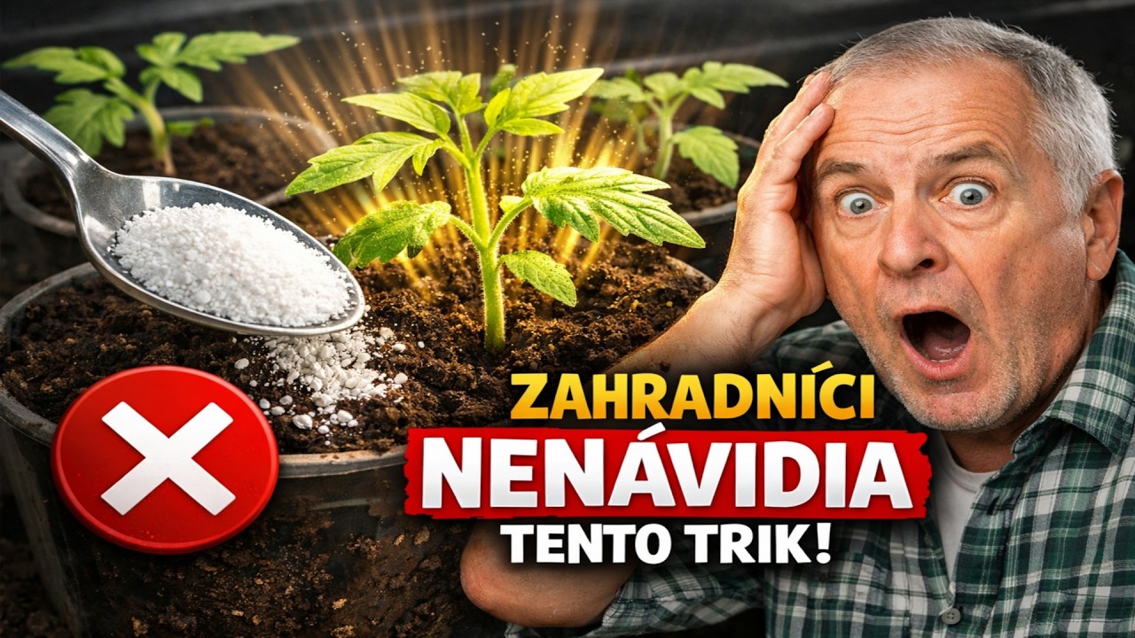 Záhradníctva NENÁVIDIA tento trik! 1 lyžička z kuchyne a vaše priesady EXPLODUJÚ rastom!