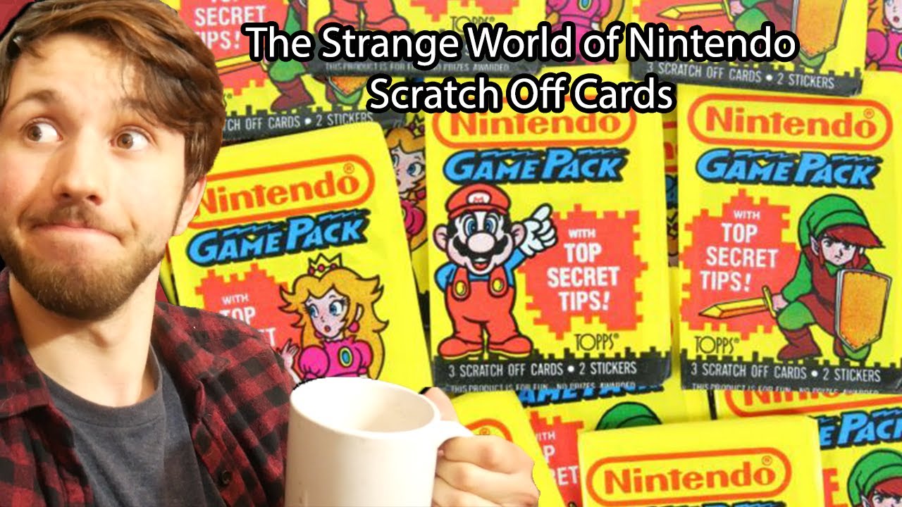 Nintendo Trading Cards 30 Years Ago - Crispy Boy